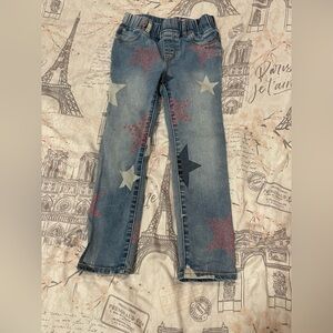 GAP Denim Jeggings with Stars size 5 years